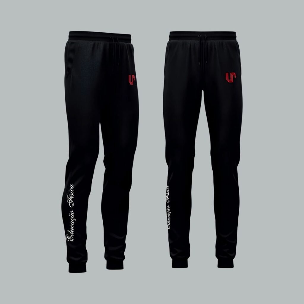 Calça Moletom Bolso Lateral - CM09 - Preto