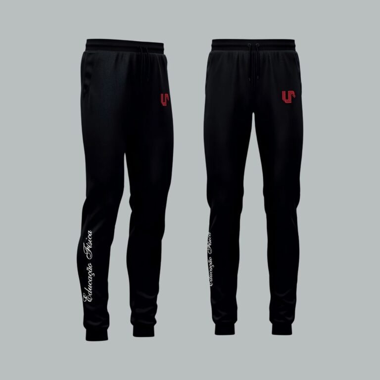 Calça Moletom Bolso Lateral - CM09 - Preto