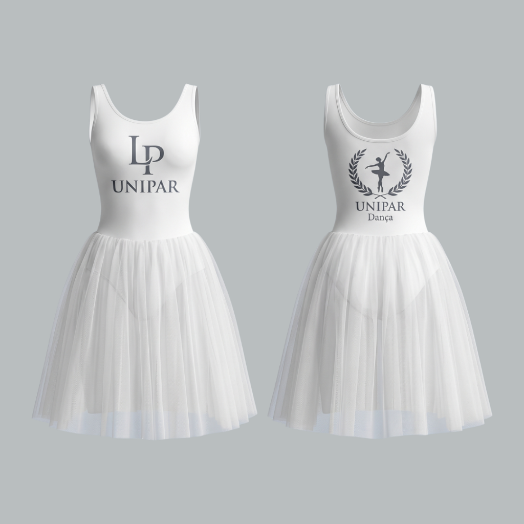 Saia Tutu Romantique - ST54 - Branco