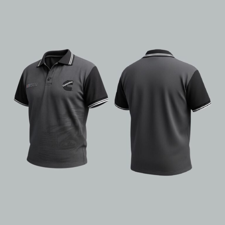 Camiseta Polo Masculina, Gola E Punho Com Detalhe