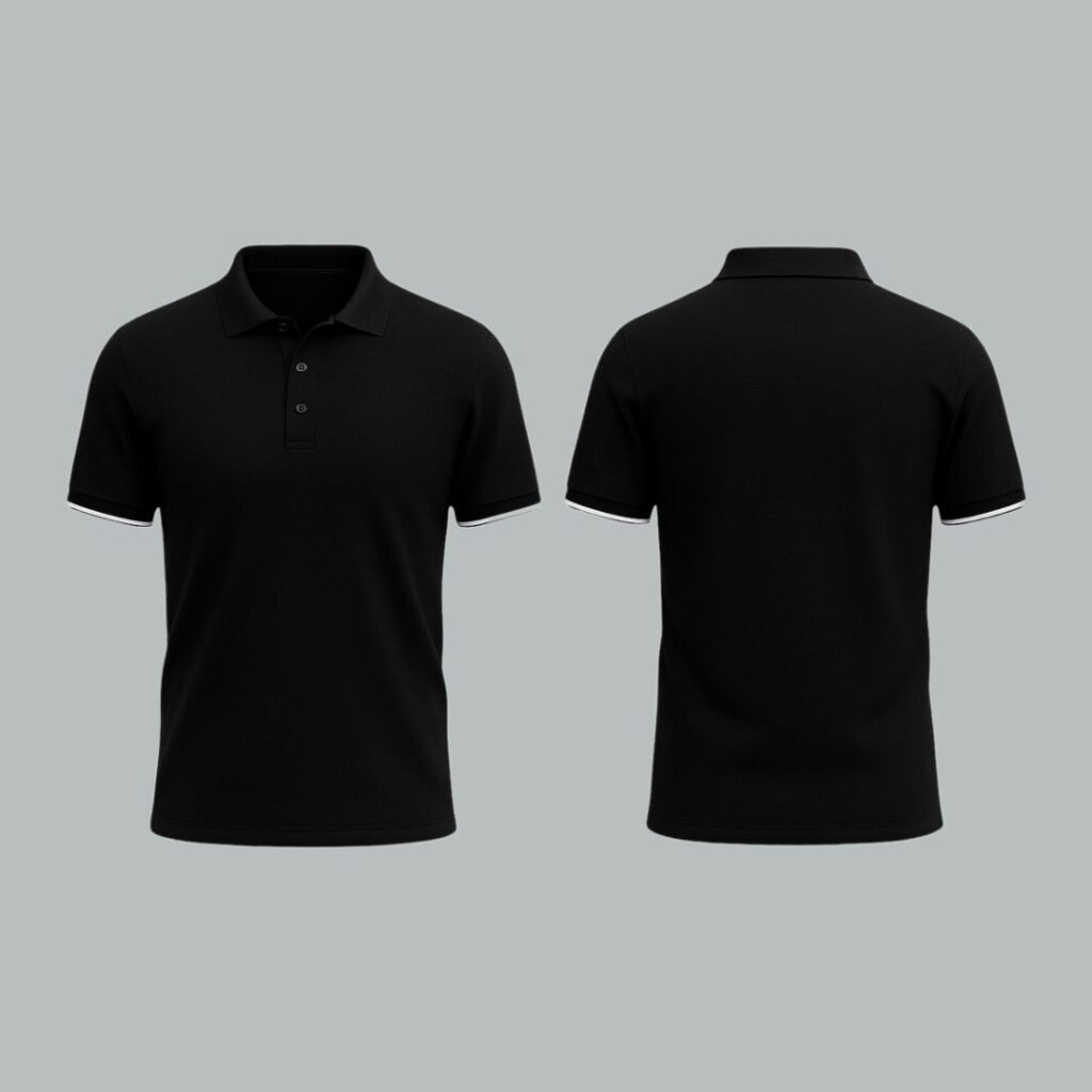 Camiseta Polo Tradicional Masculina C Filete No Braço